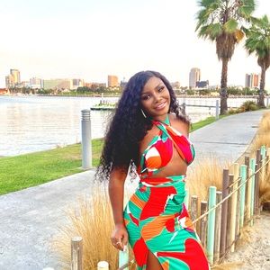 Colorful Two Piece Set